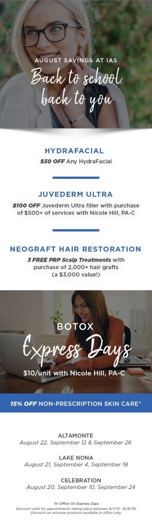 August Specials 2019
